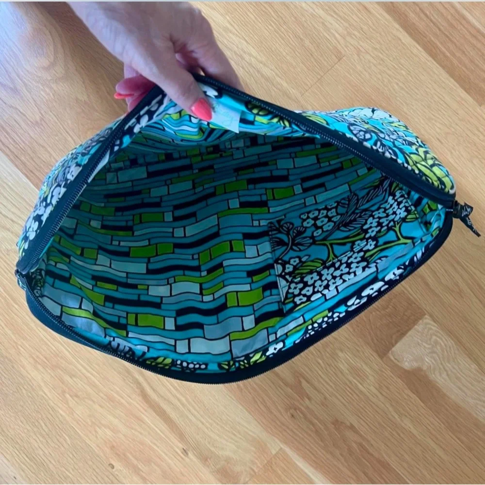 Vera Bradley Floral Tablet Sleeve - Blue and Green